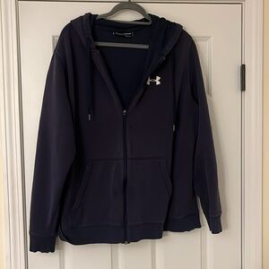 2XL Under Armour Men’s Hoodie- Navy